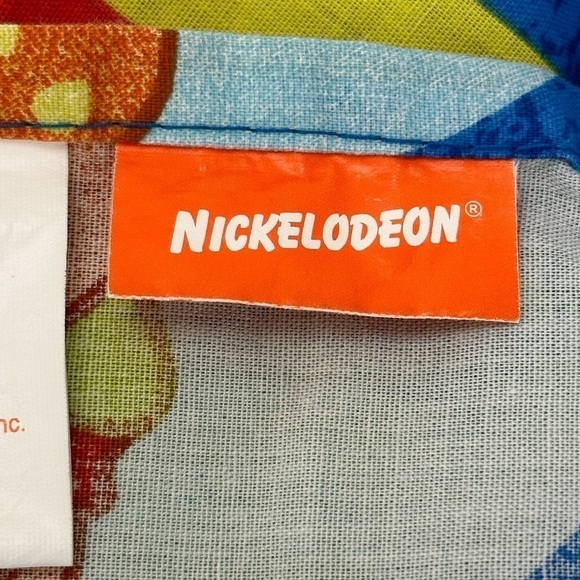 Nickelodeon SpongeBob SquarePants 2004 Viacom Intl Full Sheet Flat Only - Picture 7 of 11